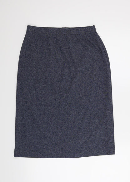 Rabe Womens Blue   Straight & Pencil Skirt Size 12