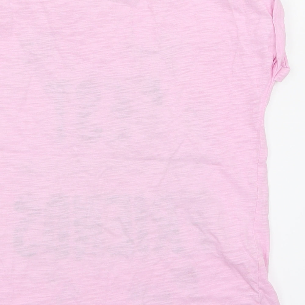 TU Girls Pink   Basic T-Shirt Size 7 Years