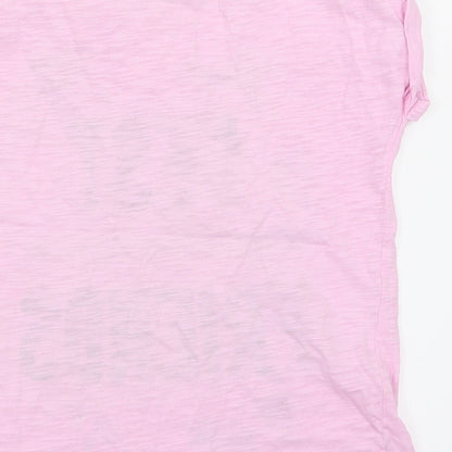 TU Girls Pink   Basic T-Shirt Size 7 Years