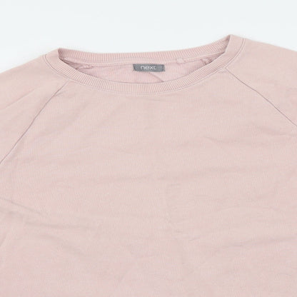 Next Girls Pink   Pullover Sweatshirt Size 8 Years