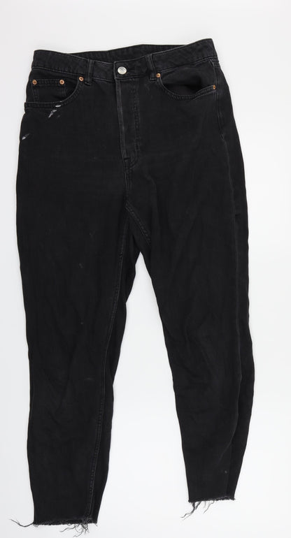 H&M Mens Black   Straight Jeans Size 32 in L24 in