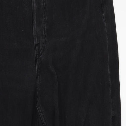 H&M Mens Black   Straight Jeans Size 32 in L24 in