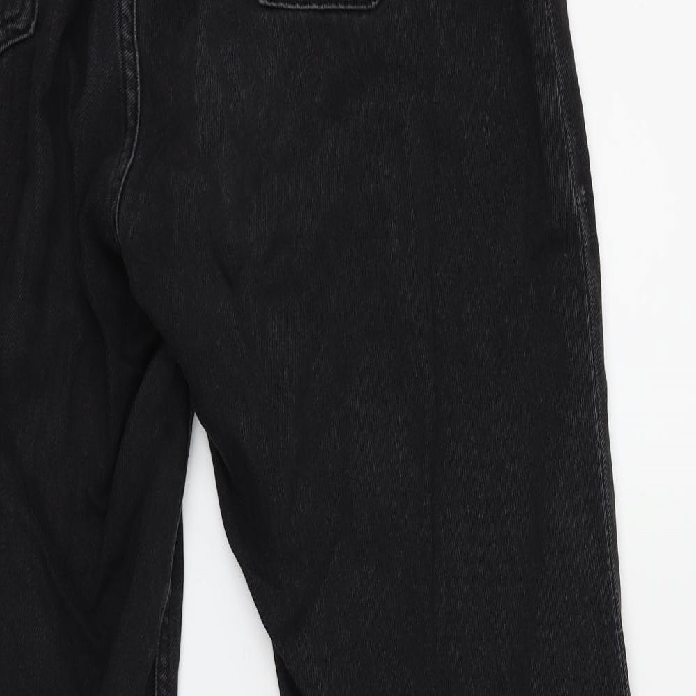 H&M Mens Black   Straight Jeans Size 32 in L24 in