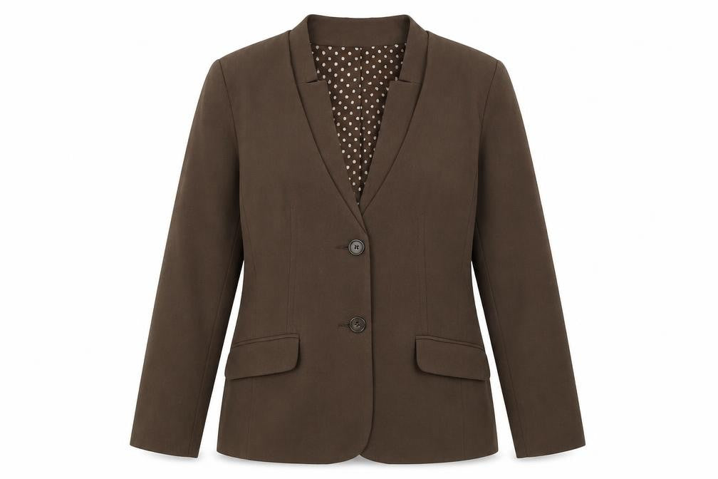 Womens UK Size 14 Wardrobe Regular Brown Suit Jacket