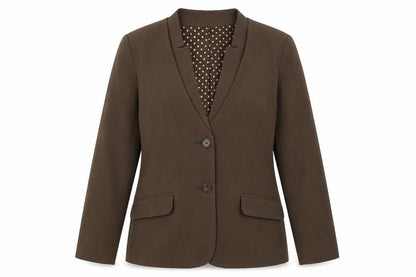 Womens UK Size 14 Wardrobe Regular Brown Suit Jacket
