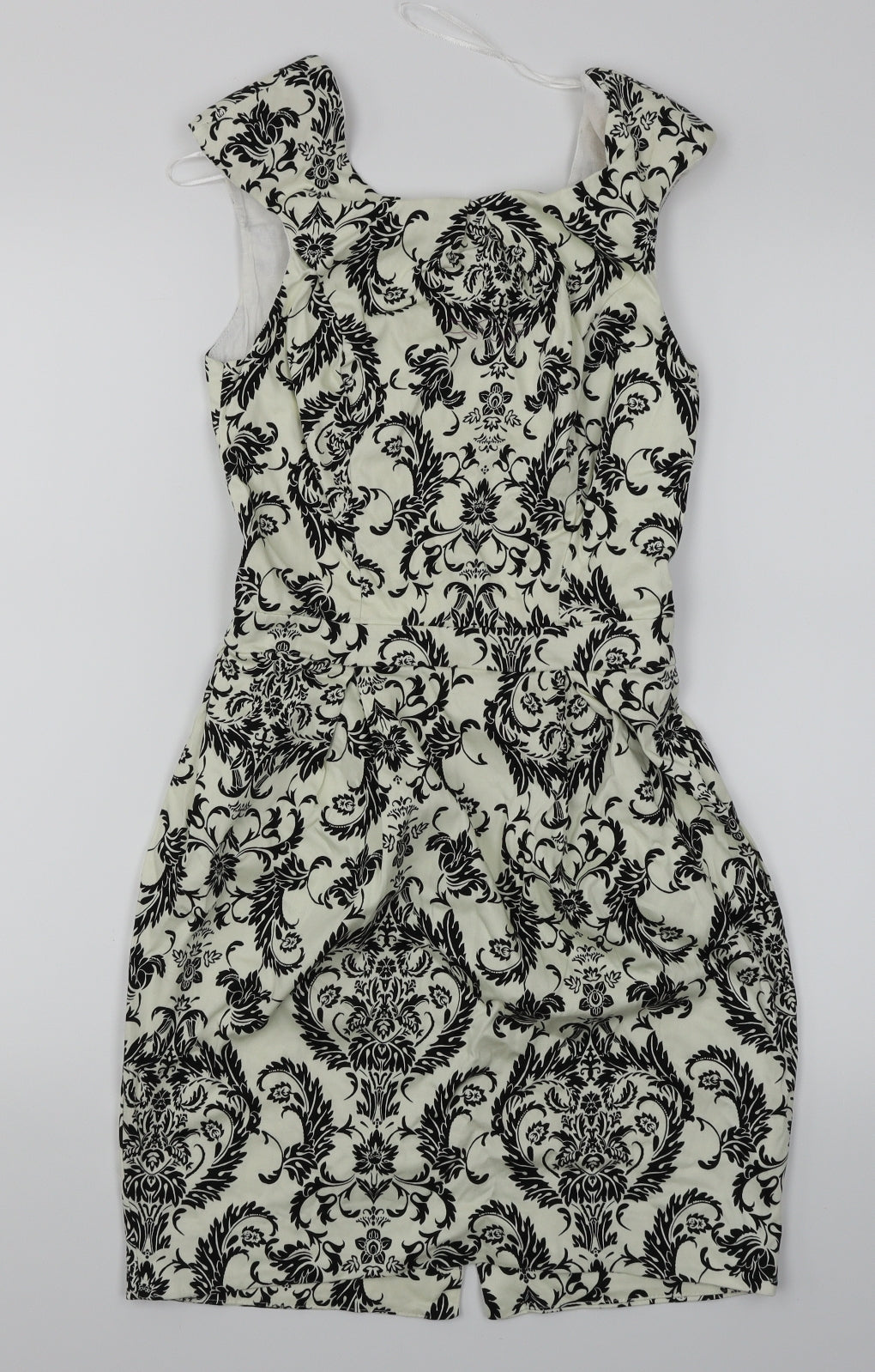 Atmosphere Womens White Floral  A-Line  Size 10