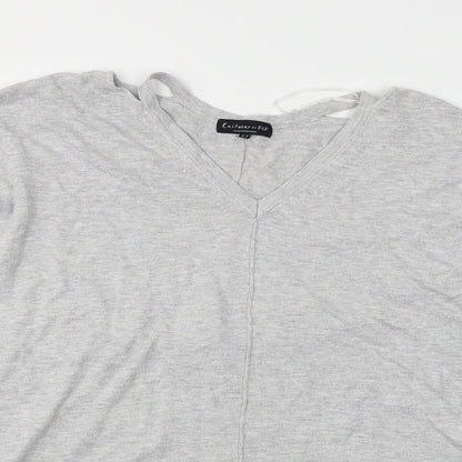 F&F Womens Grey   Pullover Jumper Size 12