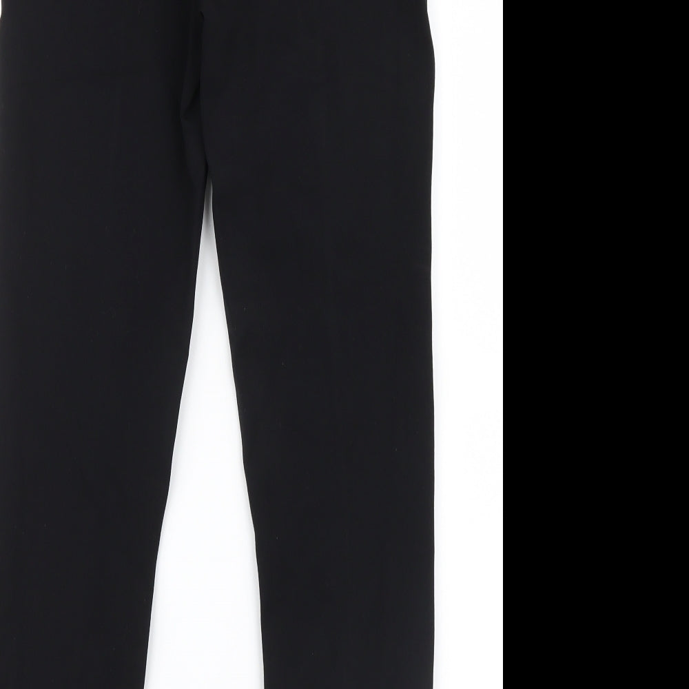 Womens UK Size 10 Papaya Regular Fit  Black Trousers