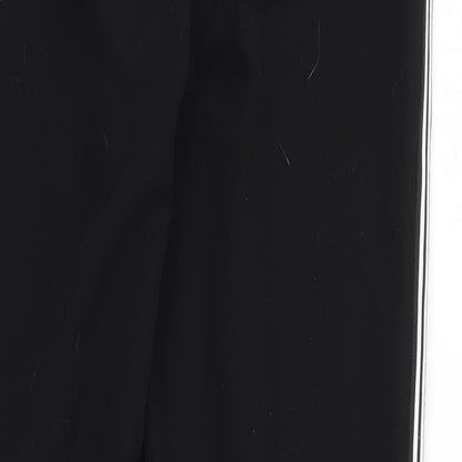 Womens UK Size 10 Marks and Spencer Regular Fit  Black Trousers