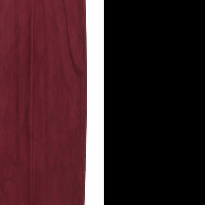 Primark Womens Red  Velvet Bodycon  Size 4