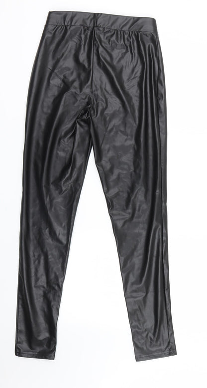 Primark Womens Black   Trousers  Size 6 L28 in