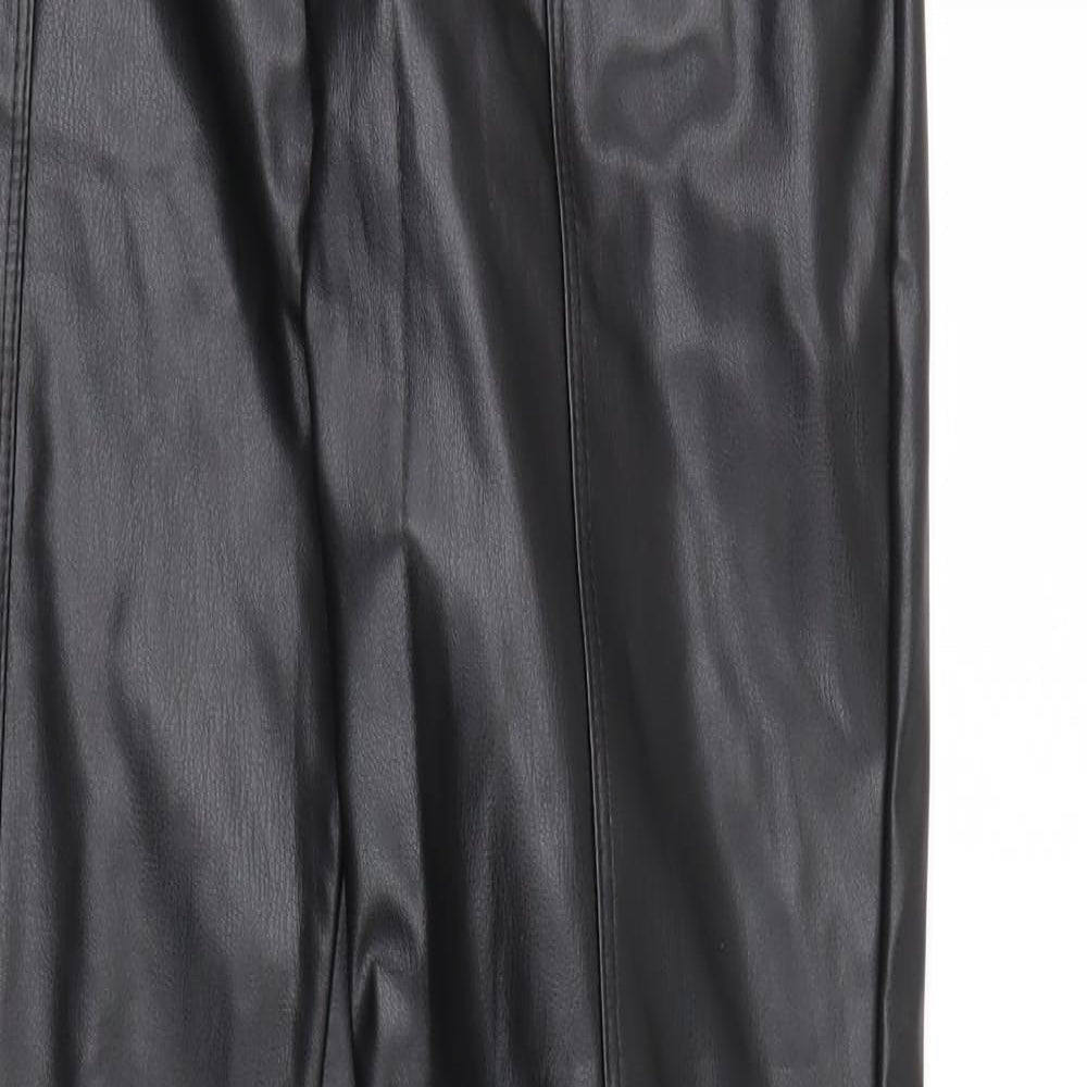 Primark Womens Black   Trousers  Size 6 L28 in