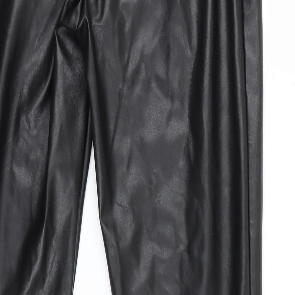 Primark Womens Black   Trousers  Size 6 L28 in