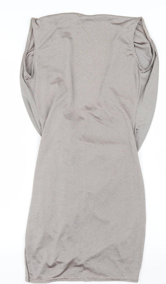 I SAW IT FIRST Womens Beige   Bodycon  Size 10