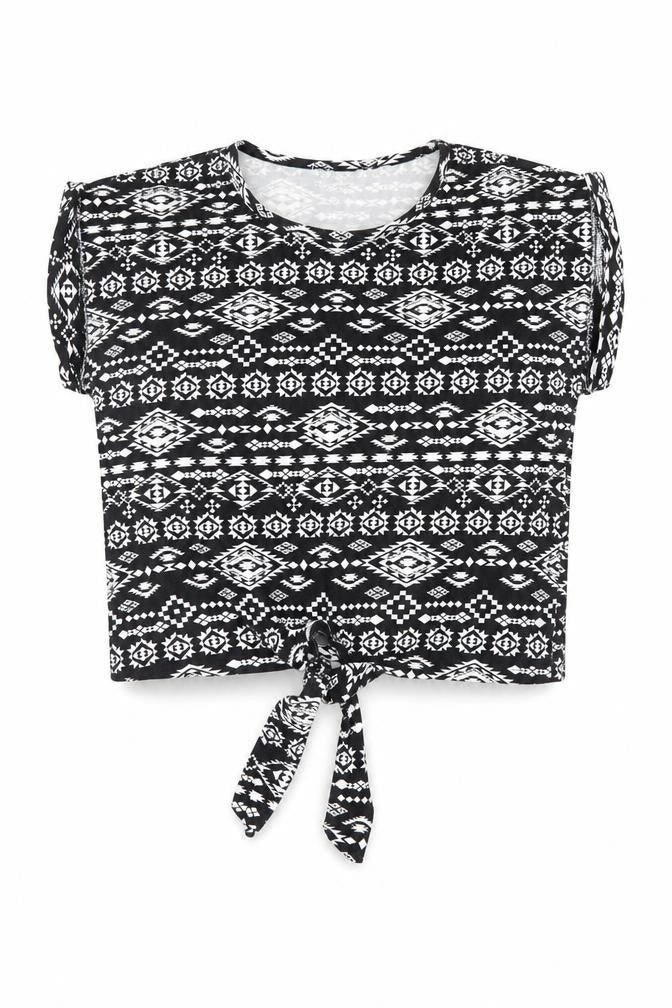 Womens UK Size 8 Dunnes Stores Black Basic T-Shirt