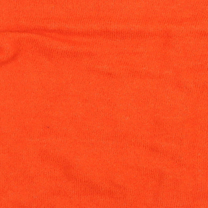 H&M Womens Orange  Knit Pullover Jumper Size XS