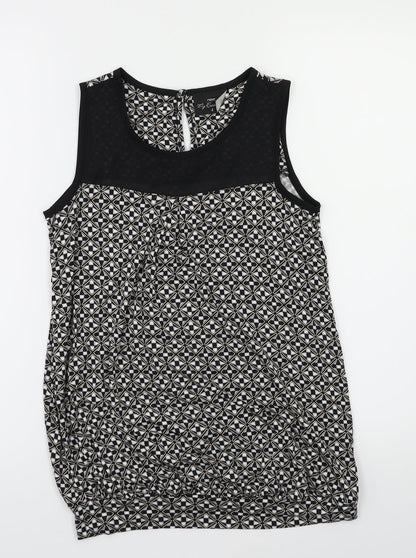 NEXT Womens Black   Basic T-Shirt Size 8