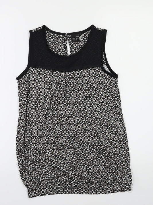 NEXT Womens Black   Basic T-Shirt Size 8