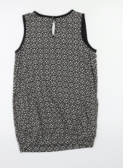 NEXT Womens Black   Basic T-Shirt Size 8