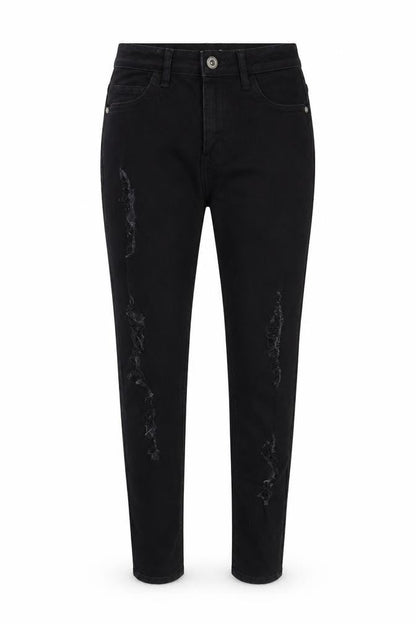Womens UK Size 8 Boohoo Slim Fit Skinny Black Jeans
