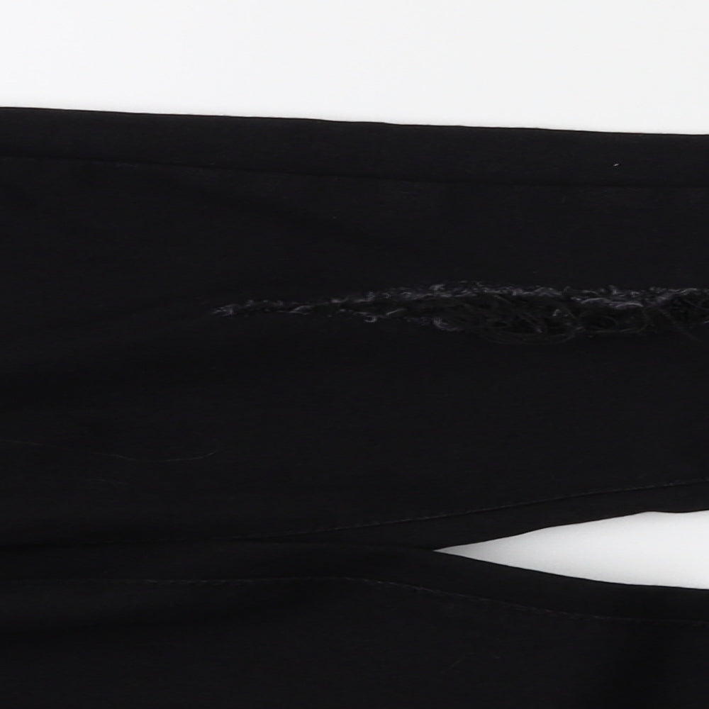 Boohoo Womens Black  Denim Skinny Jeans Size 8 L26 in