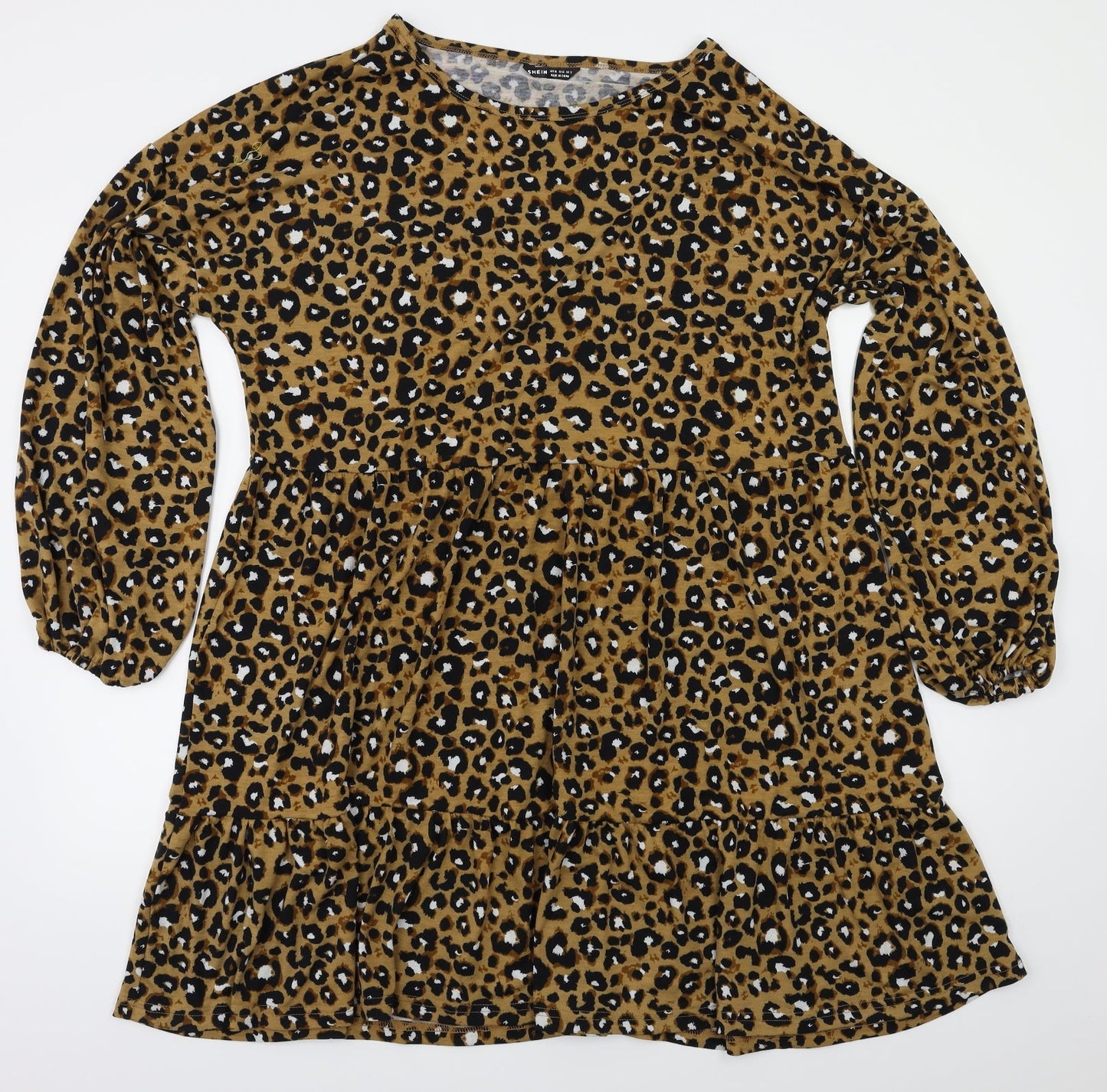 SheIn Womens Yellow   Fit & Flare