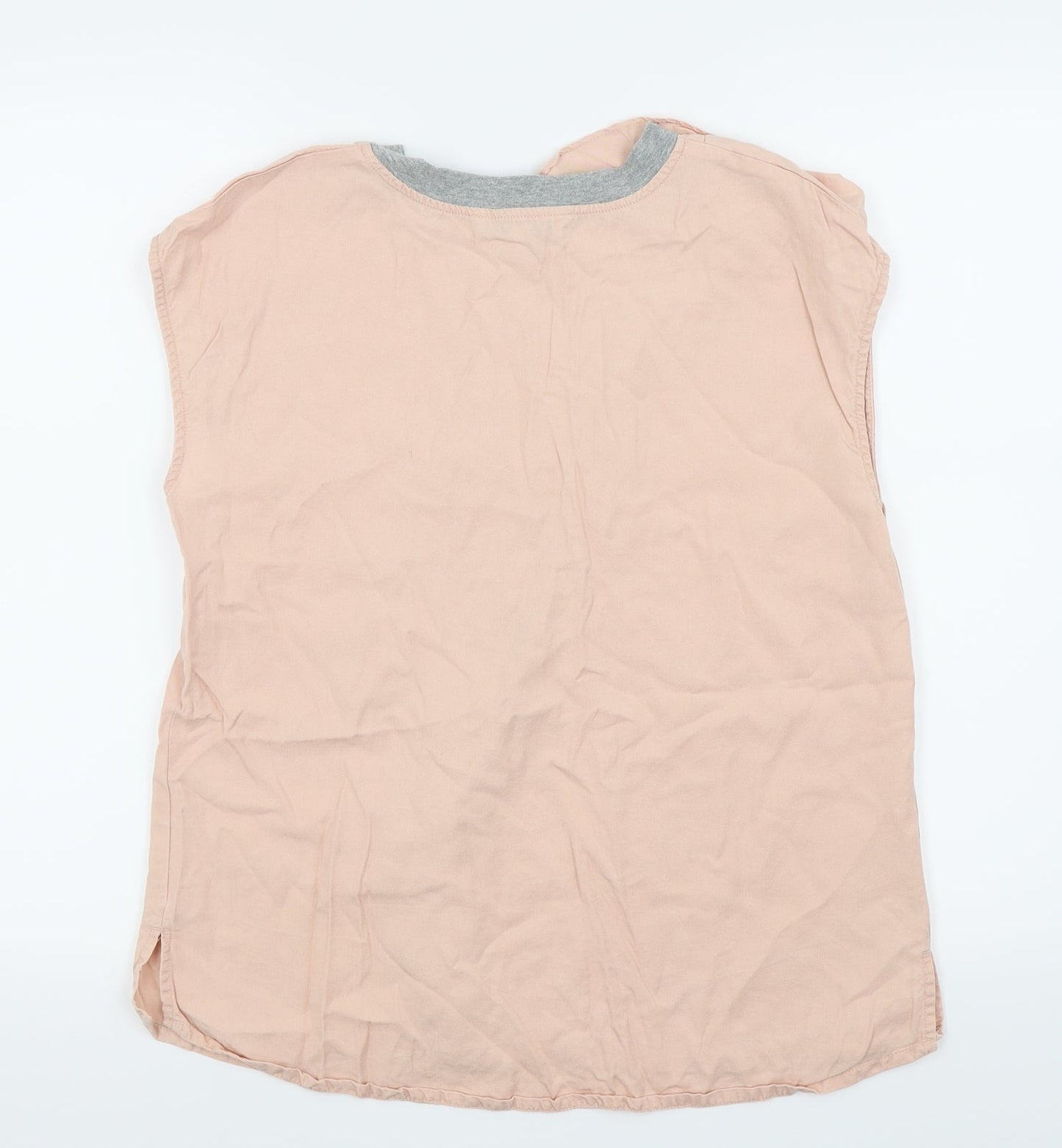 Womens UK Size 12 NEXT Pink Basic T-Shirt
