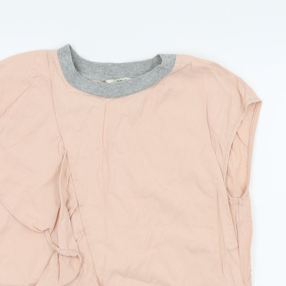 Womens UK Size 12 NEXT Pink Basic T-Shirt