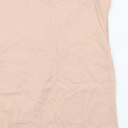 Womens UK Size 12 NEXT Pink Basic T-Shirt