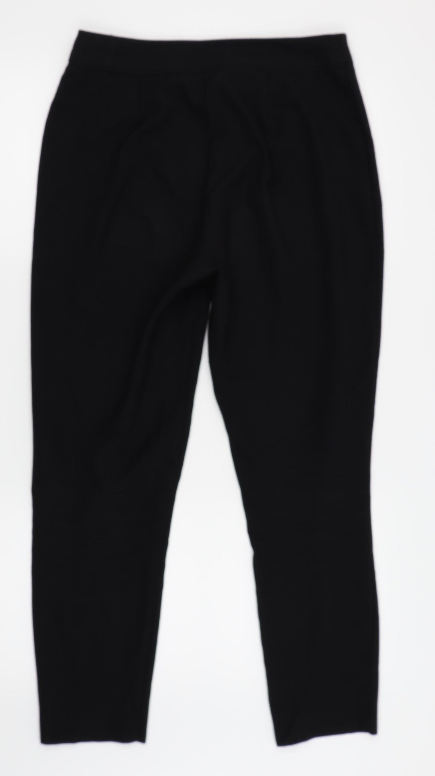 F&F Womens Black   Trousers  Size 10 L27 in