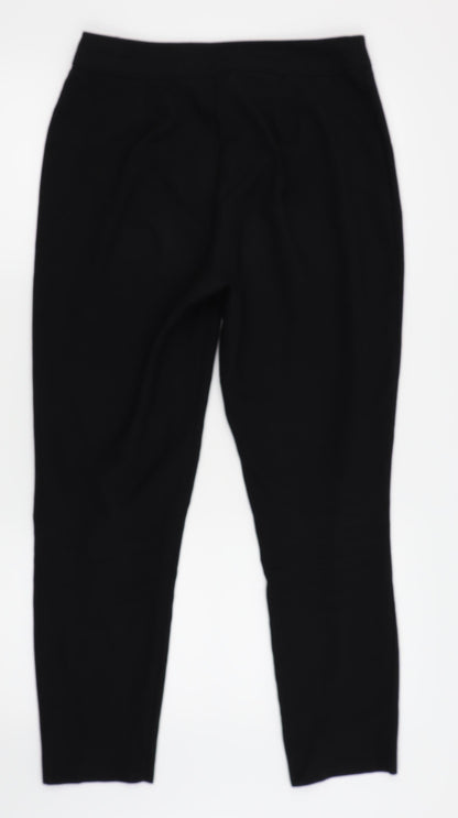 F&F Womens Black   Trousers  Size 10 L27 in