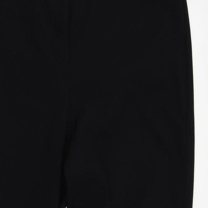 F&F Womens Black   Trousers  Size 10 L27 in