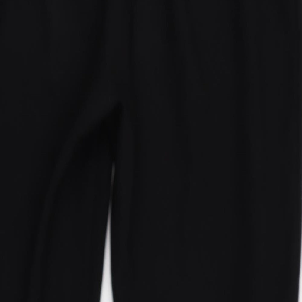 F&F Womens Black   Trousers  Size 10 L27 in