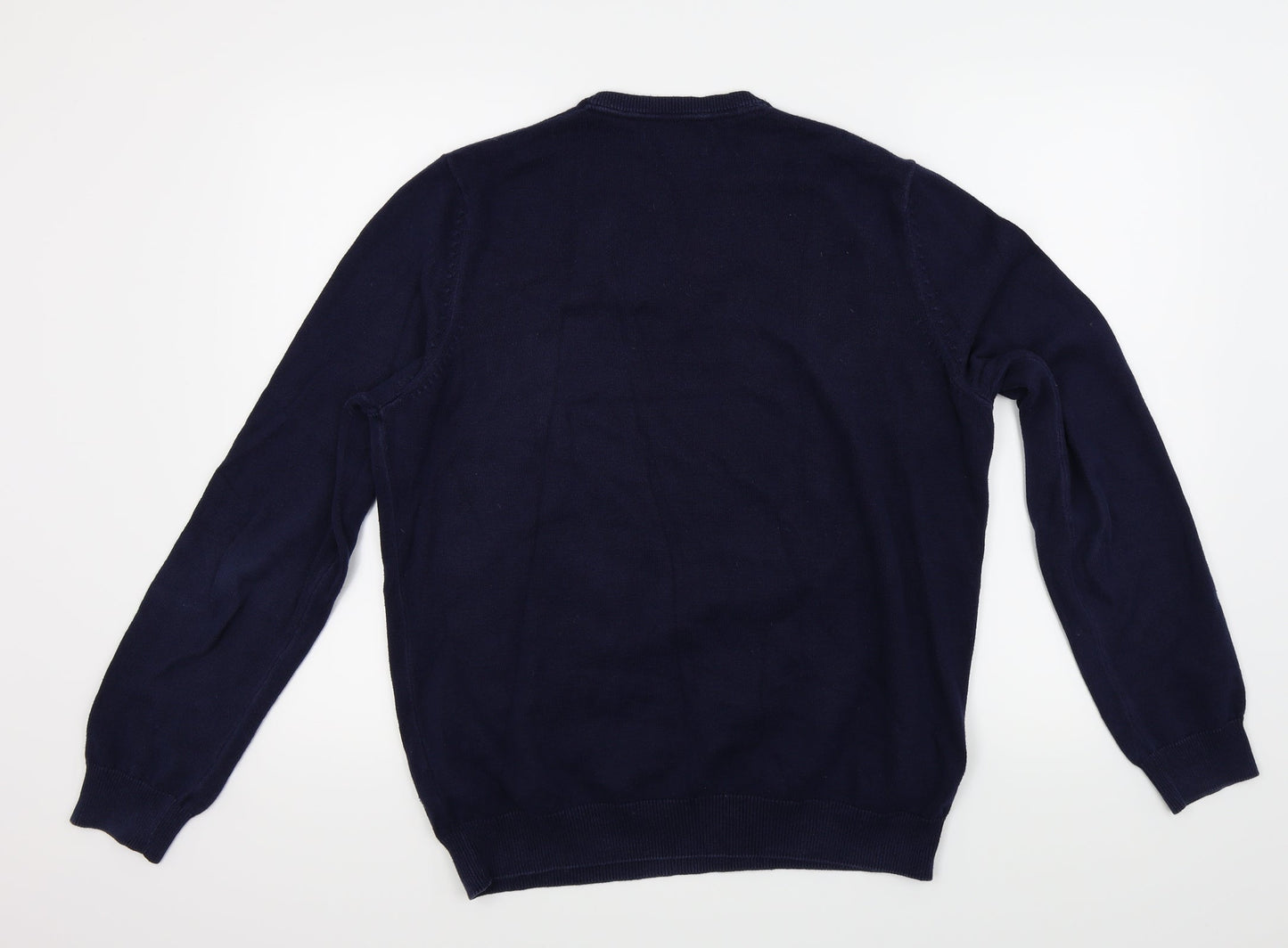 Mens UK Size M M&S Blue Pullover Sweatshirt