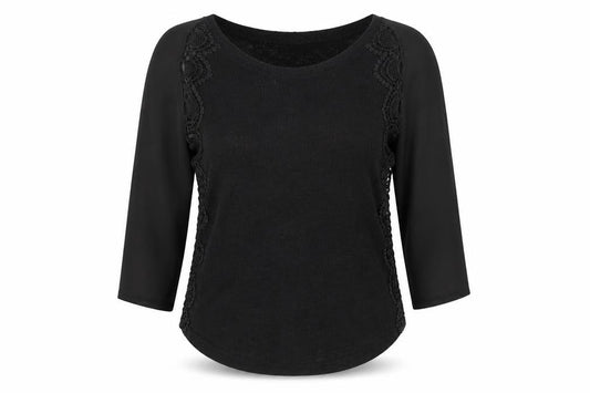 Pins & Needles Womens Black  Knit Pullover Jumper Size M