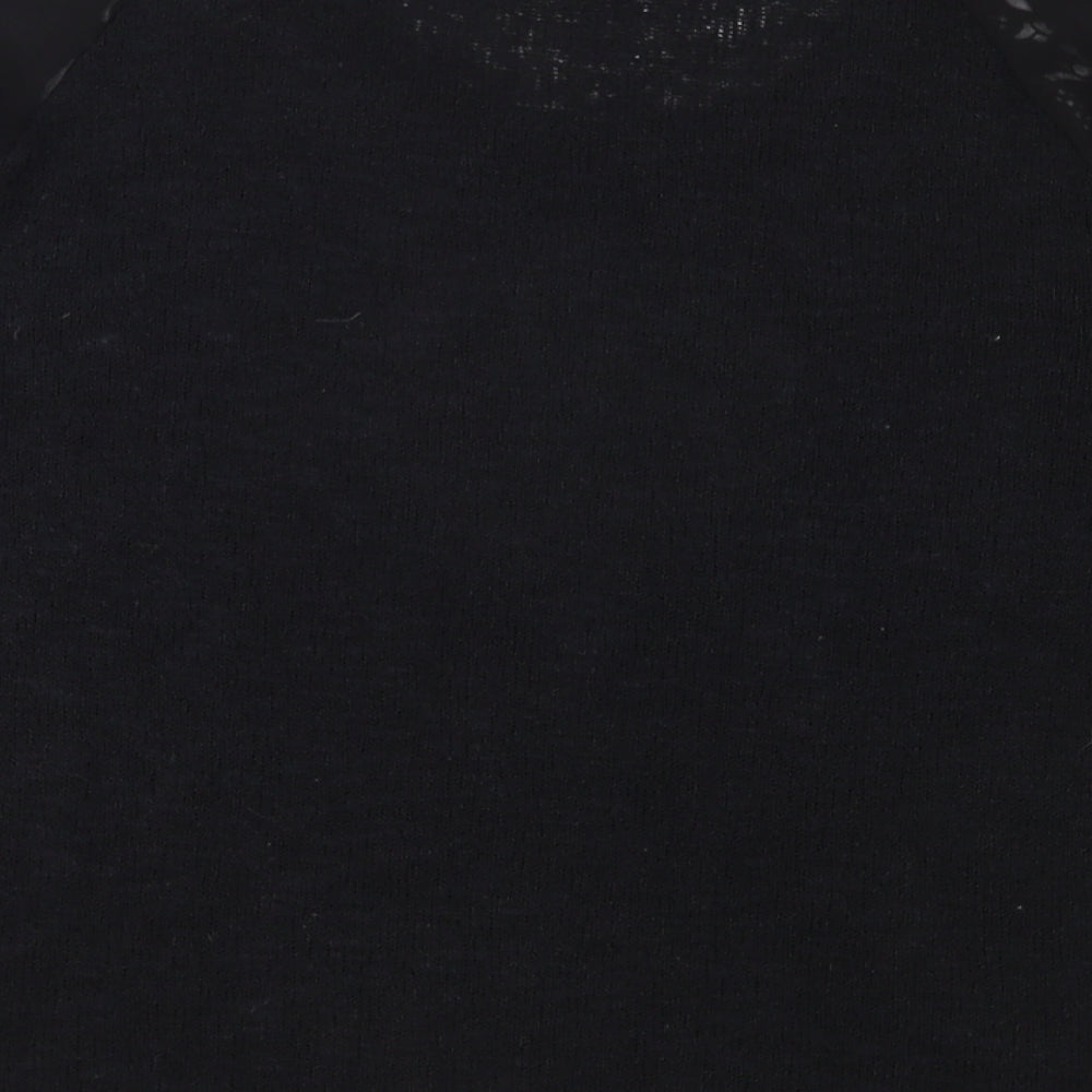 Pins & Needles Womens Black  Knit Pullover Jumper Size M