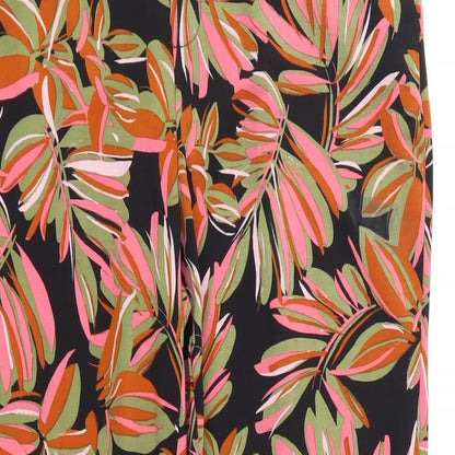 Womens UK Size 14 Papaya Regular Fit  Pink Trousers