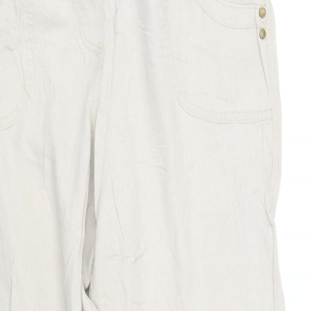 accuni  Womens Beige   Trousers  Size 14 L30 in