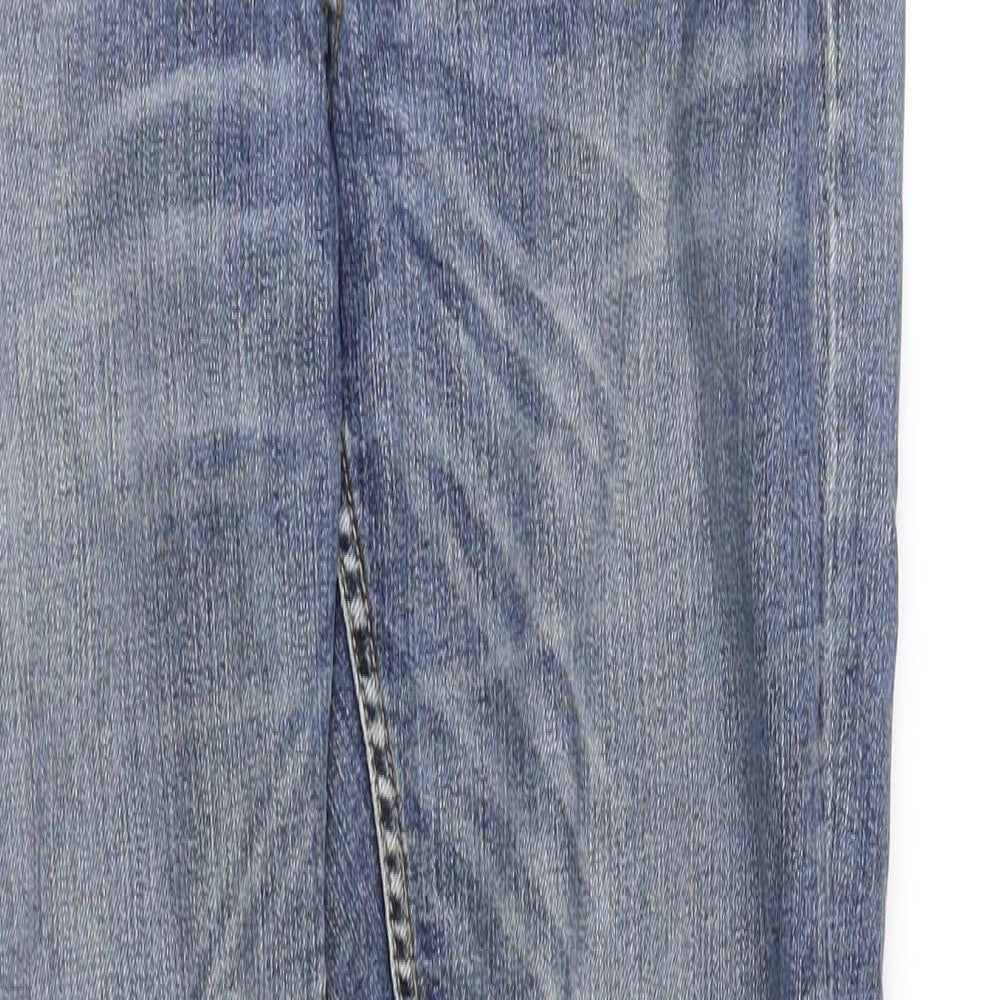 Womens UK Size M pre worn Regular Fit Straight Blue Jeans