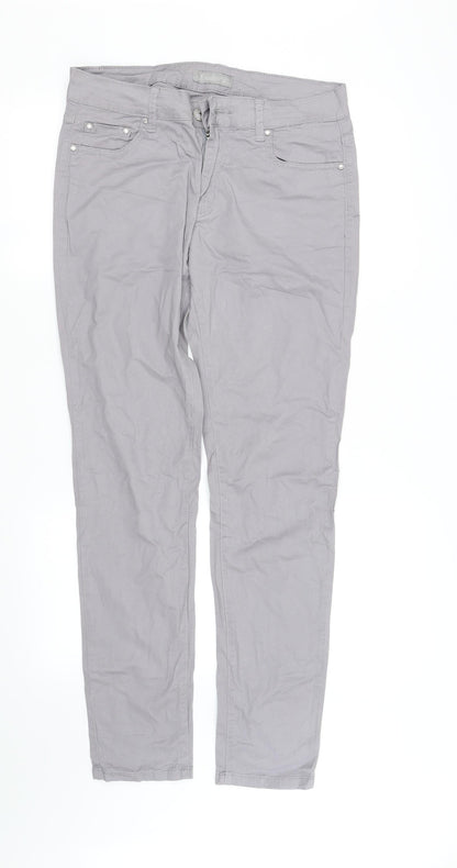 Womens UK Size 14 pre worn Regular Fit  Grey Trousers