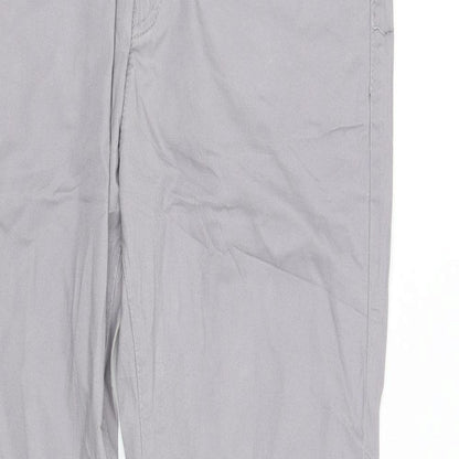 Womens UK Size 14 pre worn Regular Fit  Grey Trousers