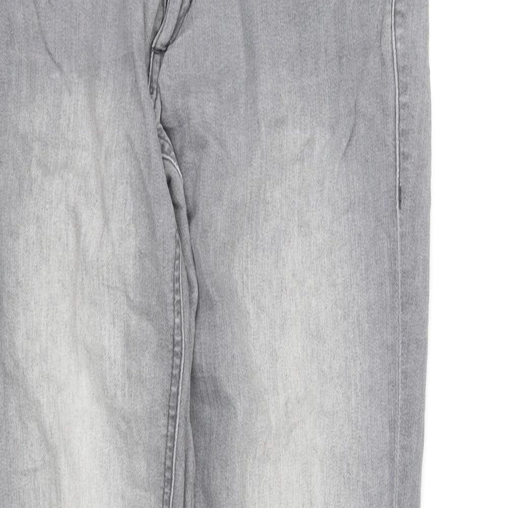 Womens UK Size 12 pre worn Regular Fit  Grey Trousers