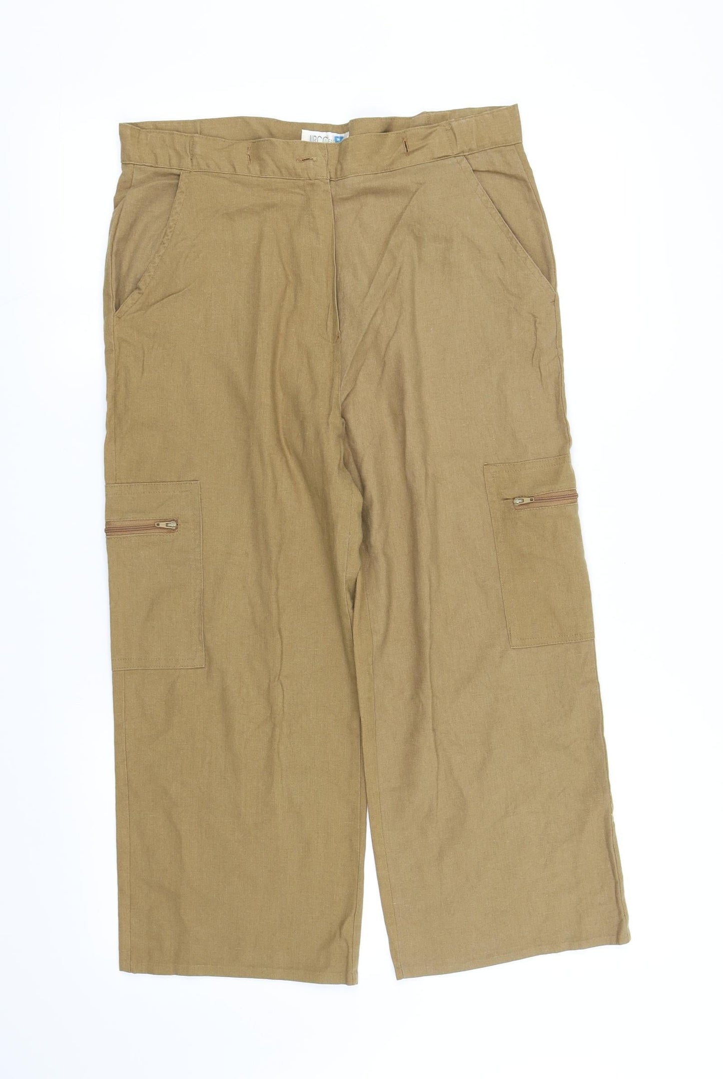 pre wrn Womens Beige   Trousers  Size M L28 in