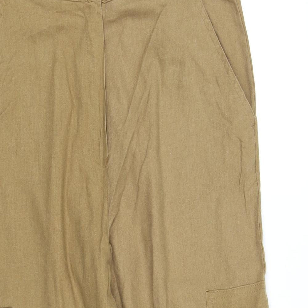 pre wrn Womens Beige   Trousers  Size M L28 in