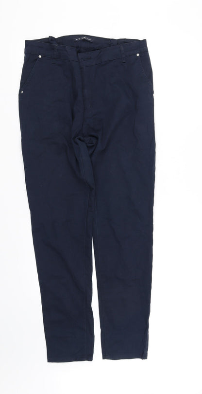 Womens UK Size M pre worn Regular Fit  Black Trousers