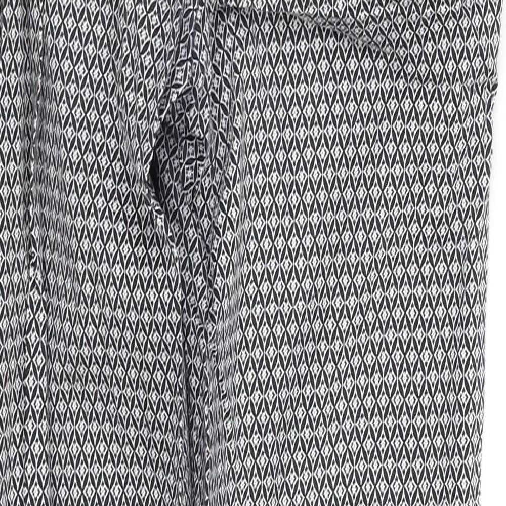 Womens UK Size 12 pre worn Regular Fit  White Trousers