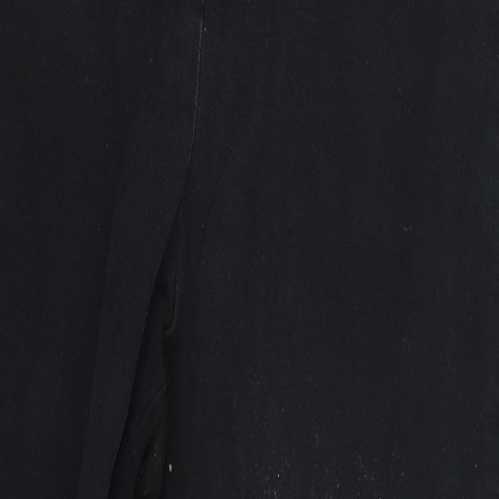 Womens UK Size 12 pre worn Regular Fit Sweatpants Black Trousers
