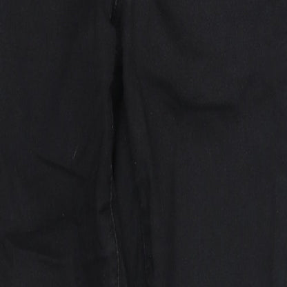Womens UK Size 6 pre worn Regular Fit Straight Black Jeans