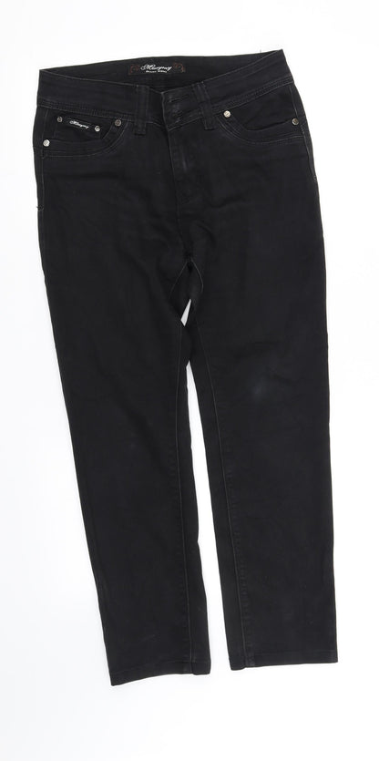MISSY M Womens Black   Trousers  Size 10 L29 in