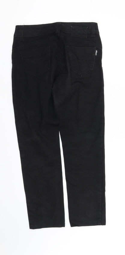 MISSY M Womens Black   Trousers  Size 10 L29 in